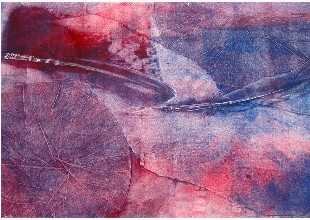 Kathy Murray, 'Fossil', Monotype